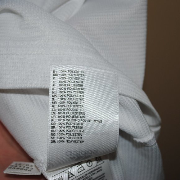 France National Football Team FFF Adidas Large Away White Athletic Mesh - Picture 4 of 8